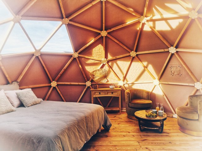 Équipements du dôme à Thiergeville