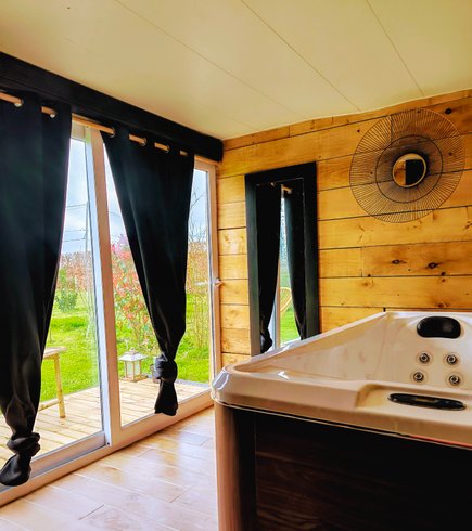 Lin pour l'autre & Spa : Dôme en Haute-Normandie (Normandie) – cadre naturel Seine-Maritime