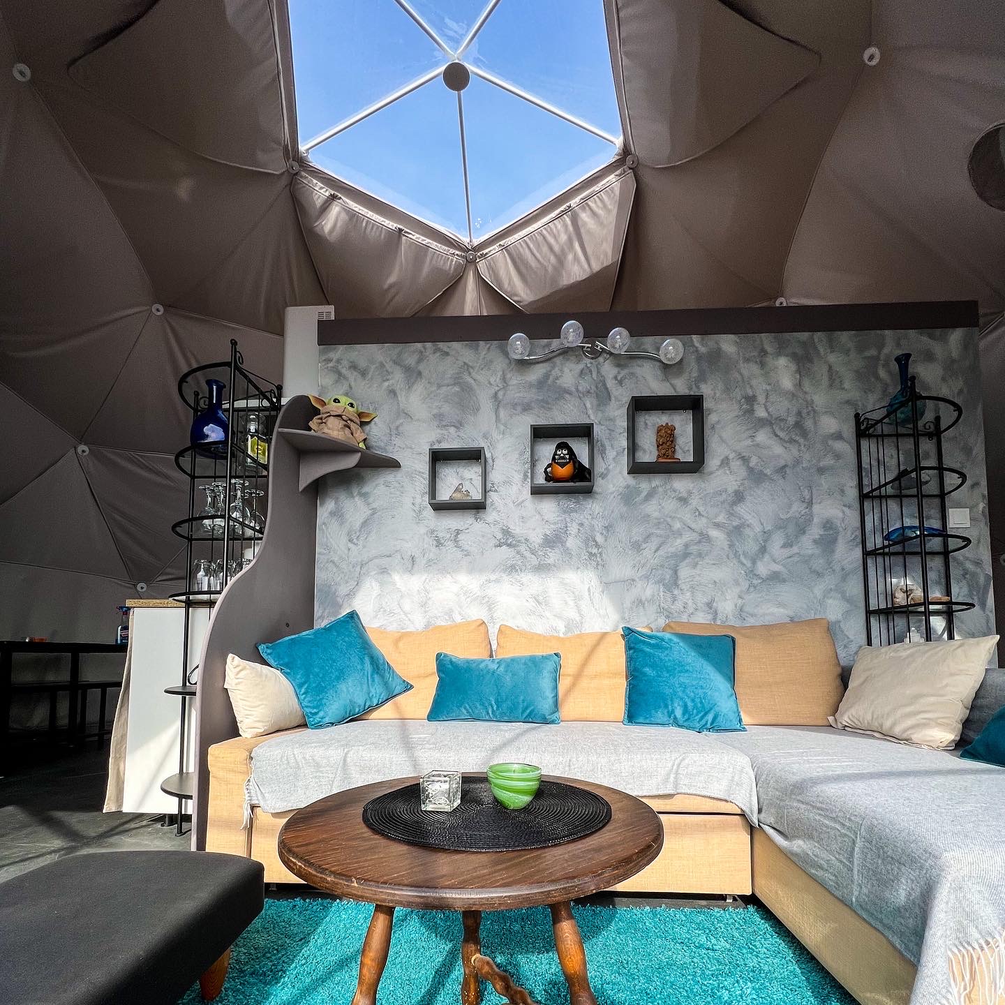 Chambre dôme sous les étoiles à Saint-Martin-D'uriage