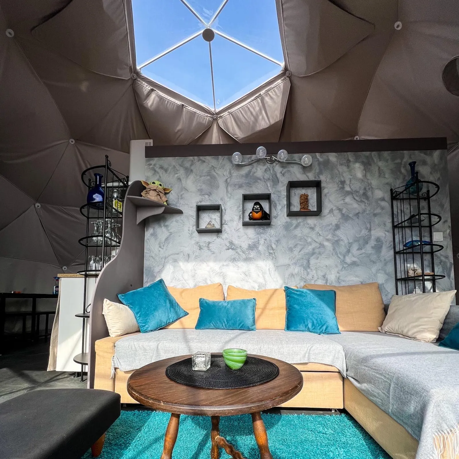 Chambre dôme sous les étoiles à Saint-Martin-D'uriage