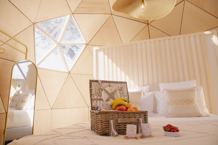 Équipements du dôme à Magalas