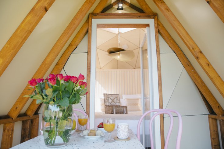 Chambre dôme sous les étoiles à Magalas