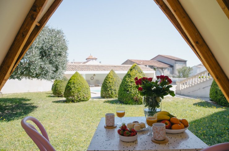 Ecolodge - Dôme en bois avec piscine & jardin : Dôme en Languedoc-Roussillon (Occitanie) – photo 6 sur 19