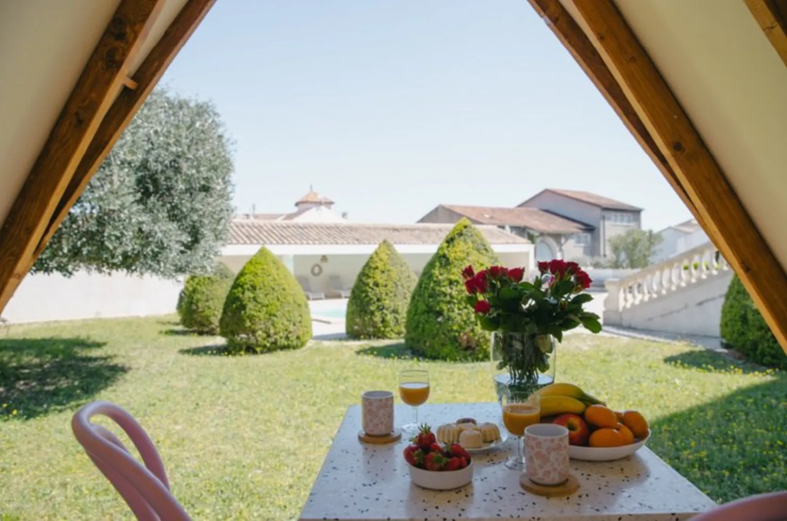 Ecolodge - Dôme en bois avec piscine & jardin : Dôme en Languedoc-Roussillon (Occitanie) - photo 6 sur 19