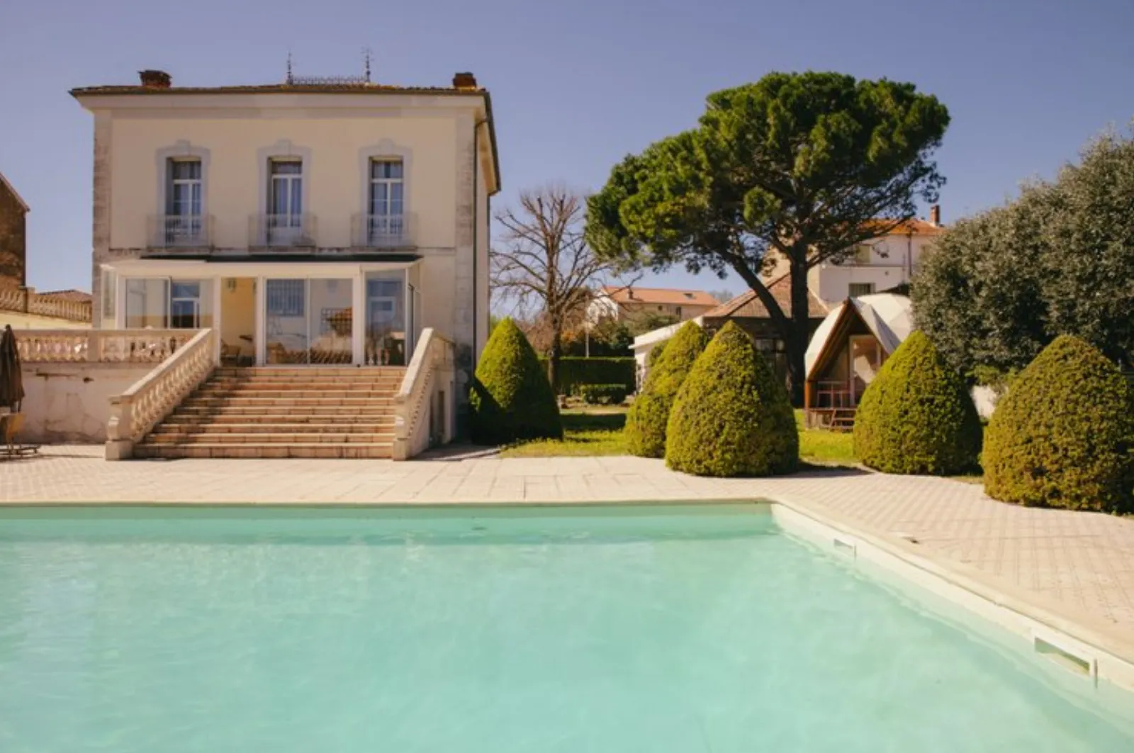 Ecolodge - Dôme en bois avec piscine & jardin : Dôme en Languedoc-Roussillon (Occitanie) - photo 7 sur 19
