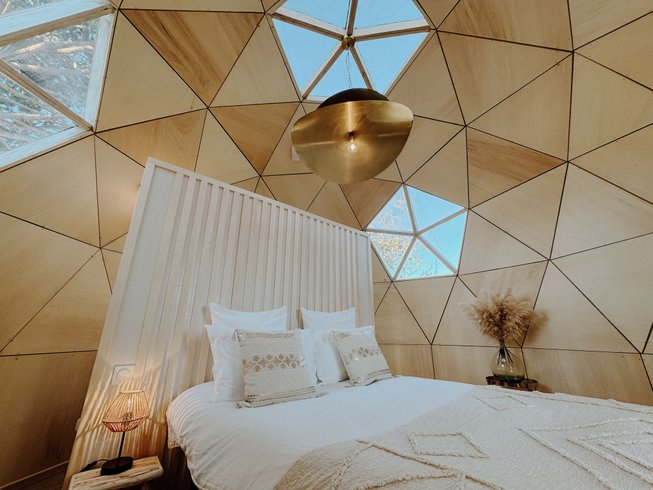 Ecolodge - Dôme en bois avec piscine & jardin : Dôme en Languedoc-Roussillon (Occitanie) – photo 12 sur 19