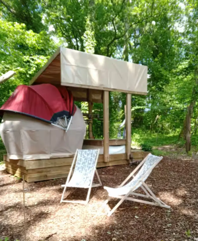 Dodôme étoilé - Dôme étoilé dans un parc du Médoc (Saint-Germain-d'Esteuil, Gironde) - photo 11 sur 14
