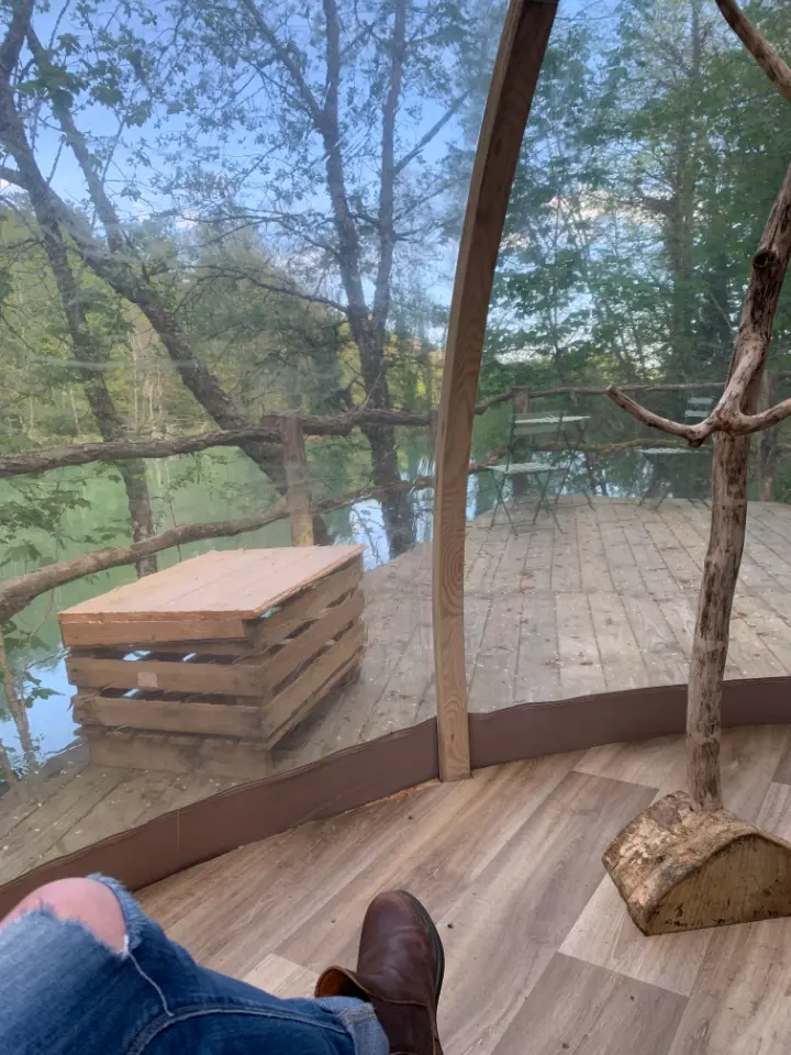 Domaine de l'étang - Chalet et bulle nature avec bain nordique (Soncourt-sur-Marne, Haute-Marne) - photo 37 sur 70