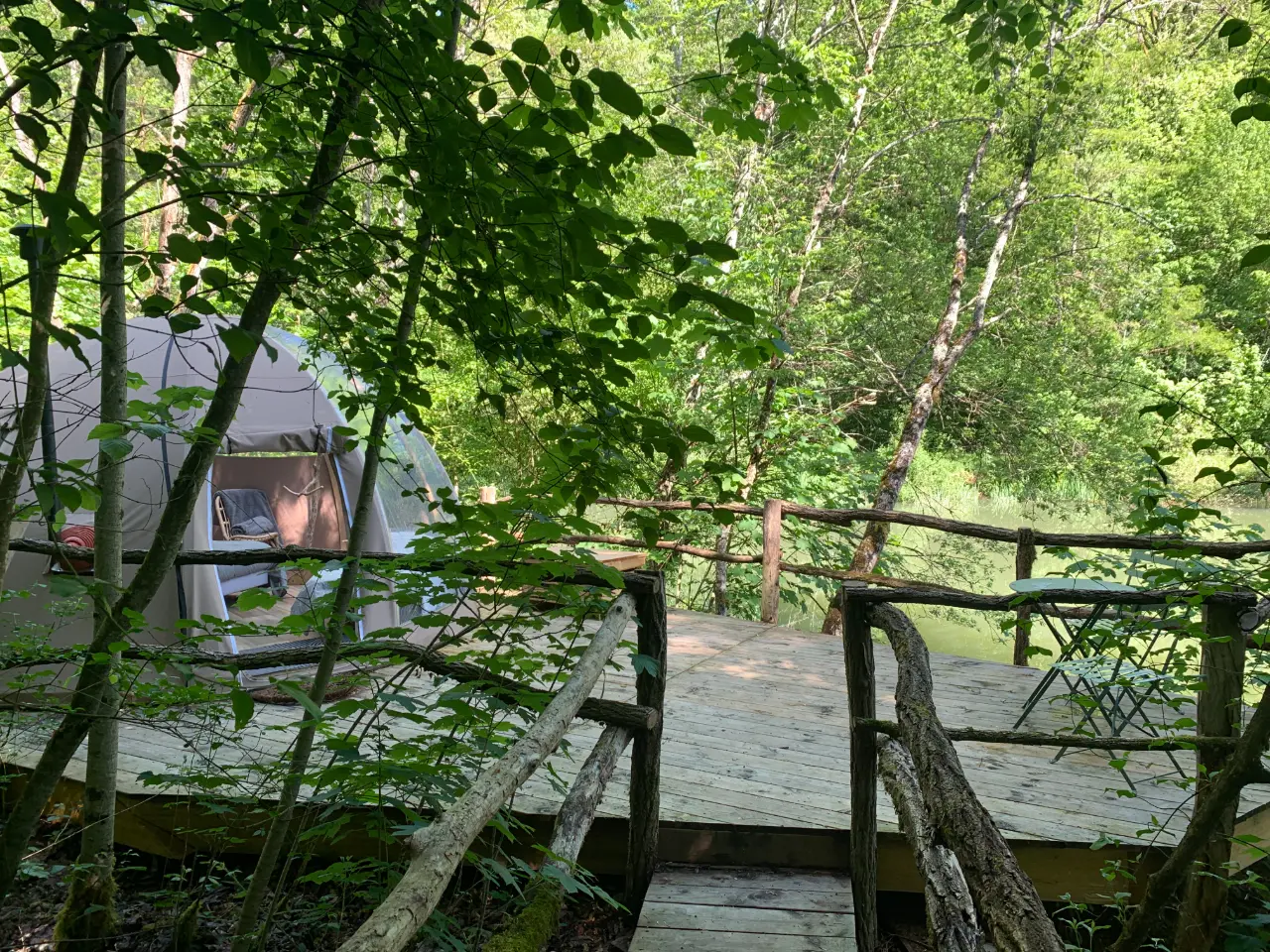 Domaine de l'étang - Chalet et bulle nature avec bain nordique (Soncourt-sur-Marne, Haute-Marne) - photo 42 sur 70