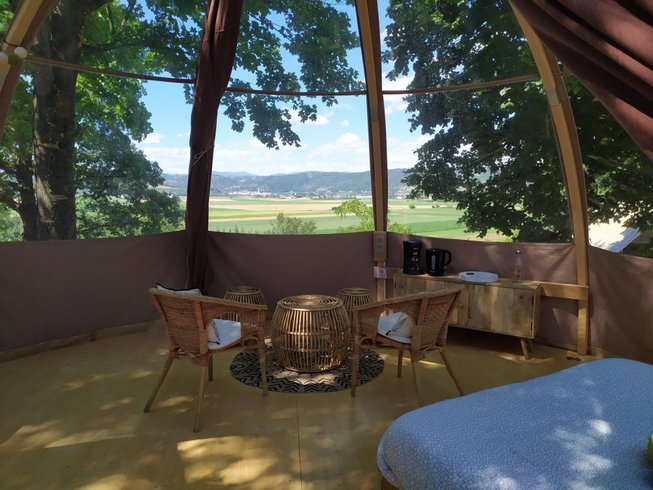 Intérieur dôme à Albon