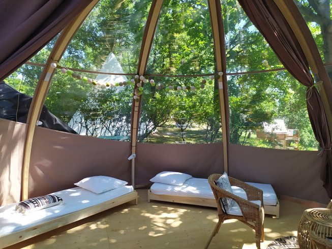 Chambre dôme sous les étoiles à Albon