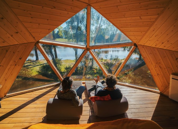 Intérieur dôme à Condat-En-Combraille