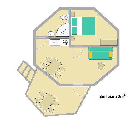 Cabane 'Pollimage' au bord d'un lac – photo 12 sur 13