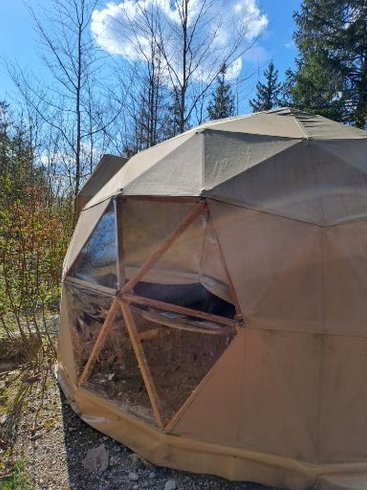 Chambre dôme sous les étoiles à Lac Des Rouges Truites