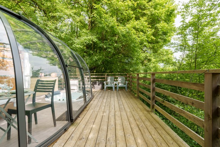 Intérieur dôme à Marnay-Sur-Marne
