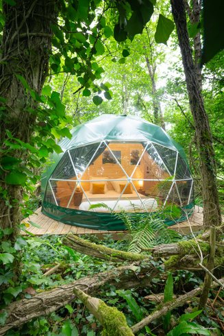 Intérieur dôme à Lugaignac