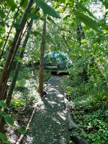 Intérieur dôme à Lugaignac