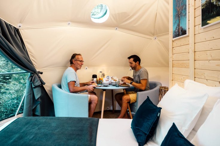 Géode Peuplier Argenté : Dôme en Aquitaine (Nouvelle Aquitaine) – photo 10 sur 25