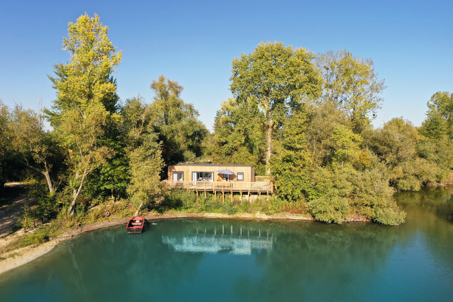 Domaine les Etangs de la Bassée – vue extérieure