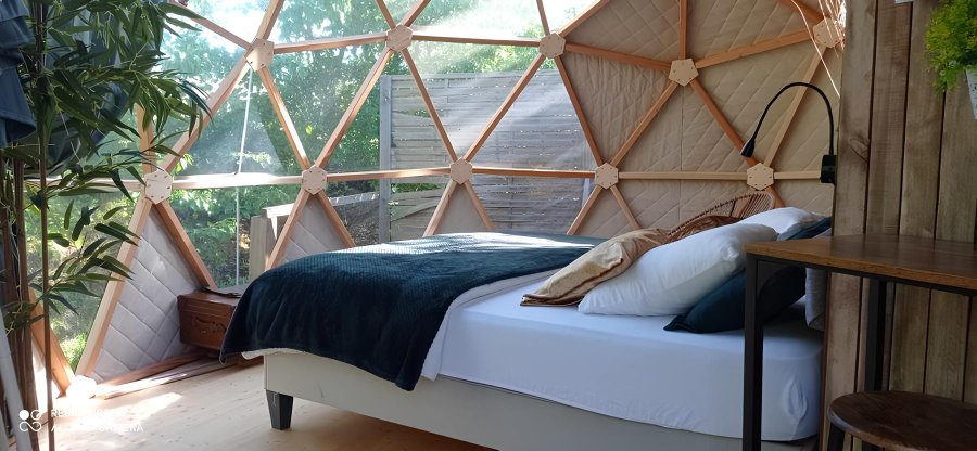 Dôme Quiescis : Dôme en Aquitaine (Nouvelle Aquitaine) – vue extérieure