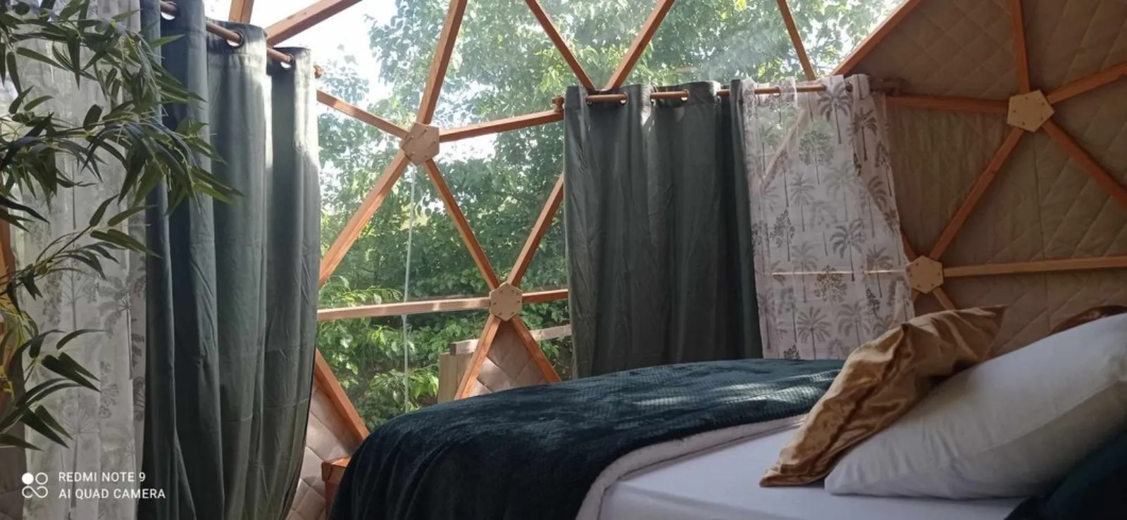 Chambre dôme sous les étoiles à Marcellus