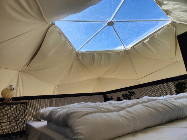 Chambre dôme sous les étoiles à Port-Sainte-Marie