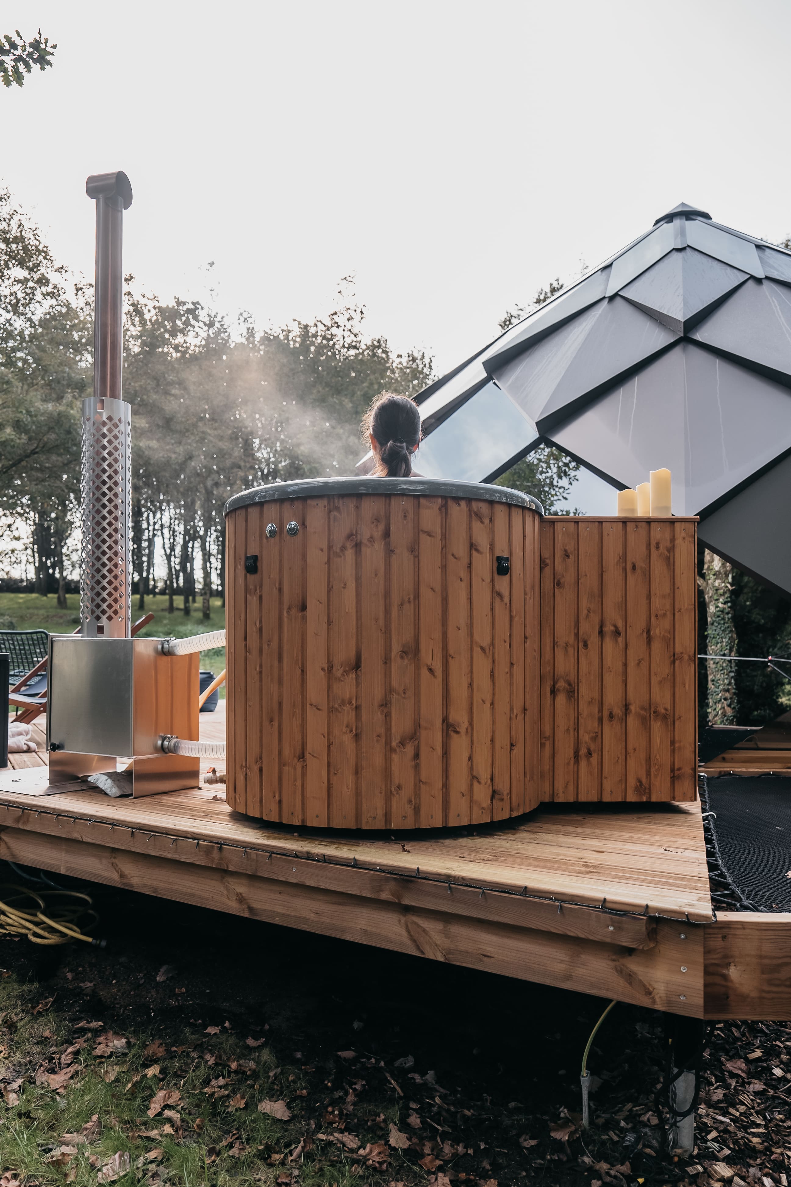 Le zome : Nuit sous les étoiles & spa privatif – photo 16 sur 18