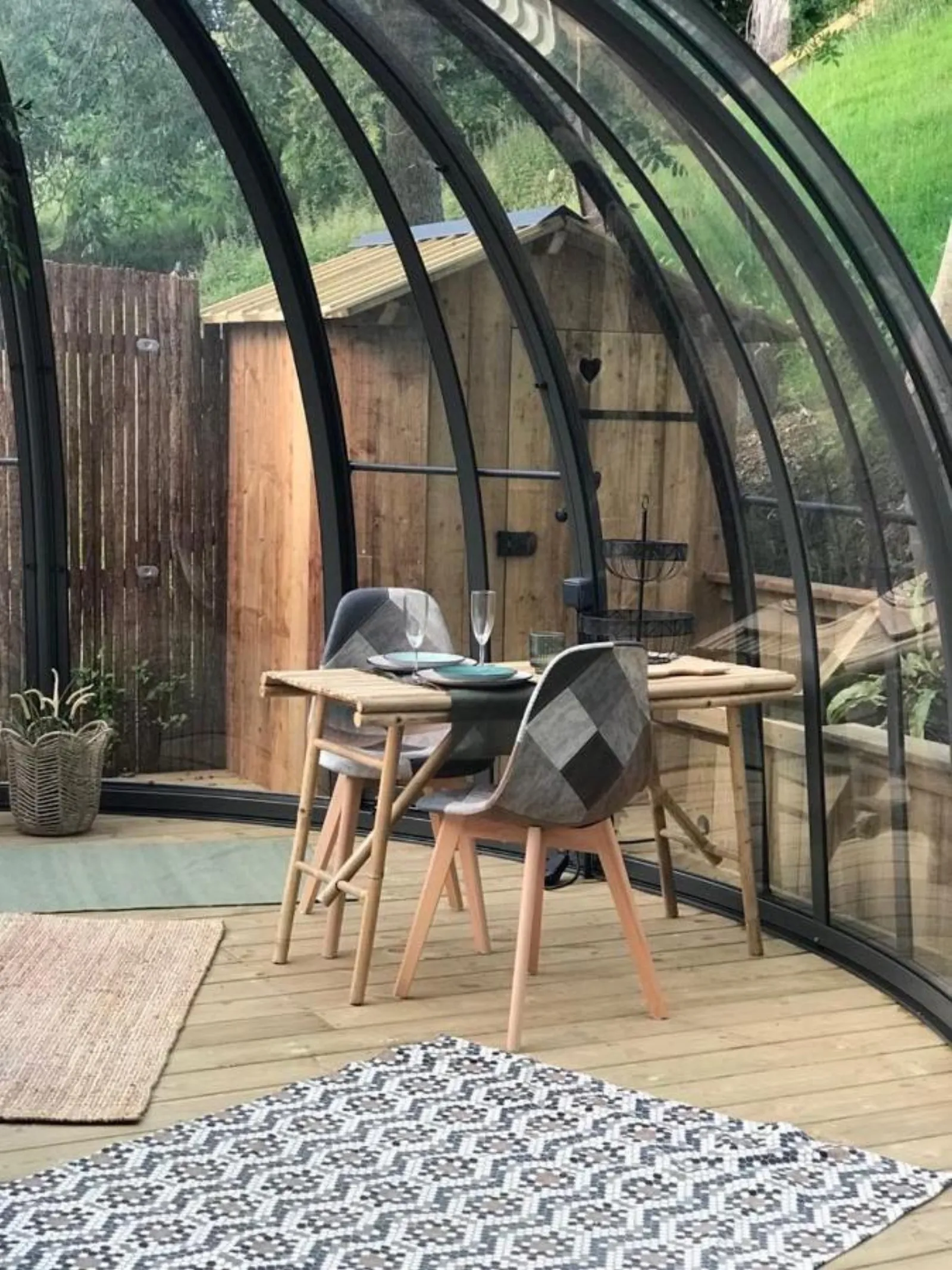 Chambre dôme sous les étoiles à Saint-Valery-en-Caux