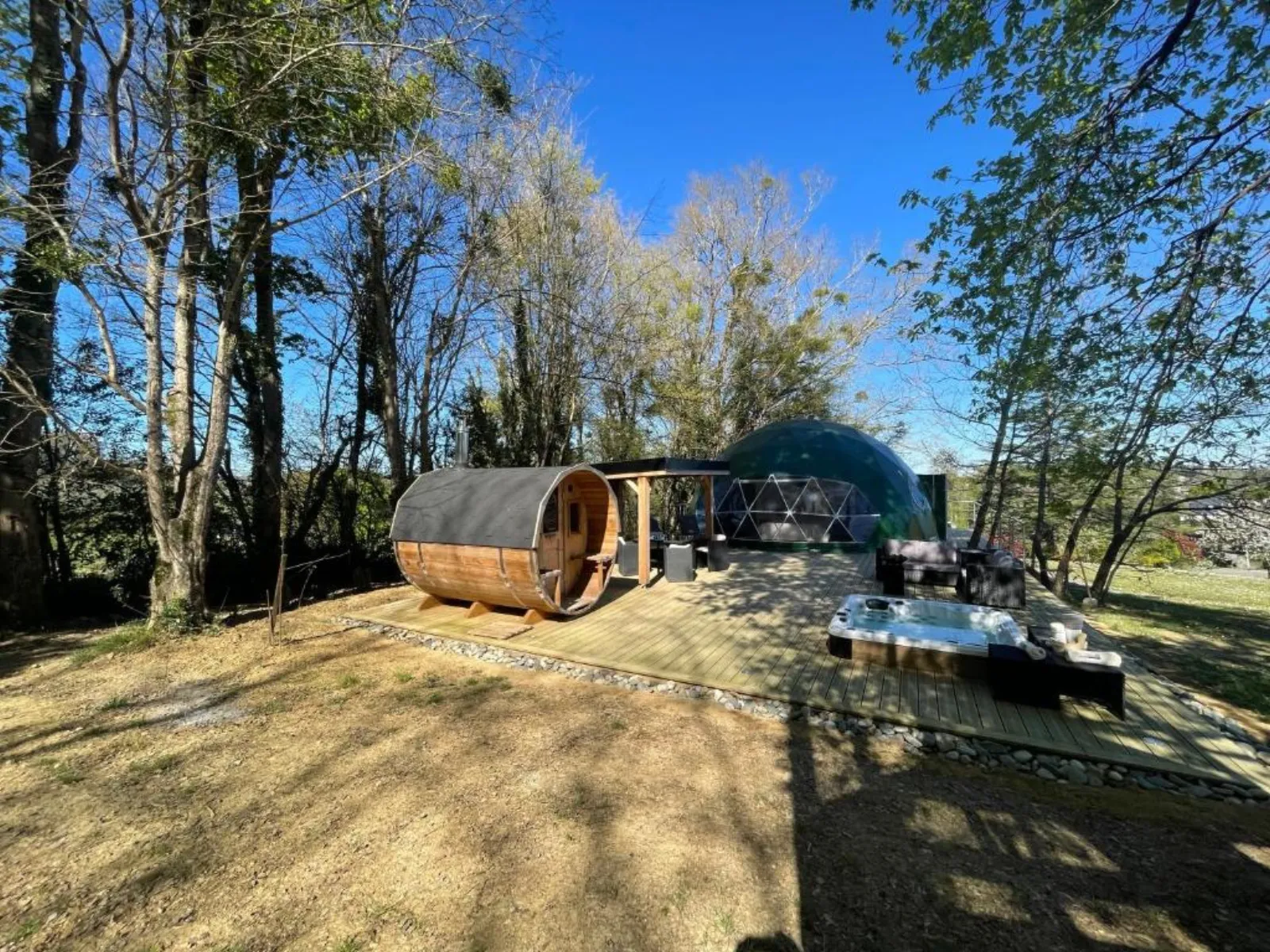 Dôme du Haut Béarn - suite dôme de 55 m² avec sauna (Monein, Pyrénées-Atlantiques) - photo 8 sur 28