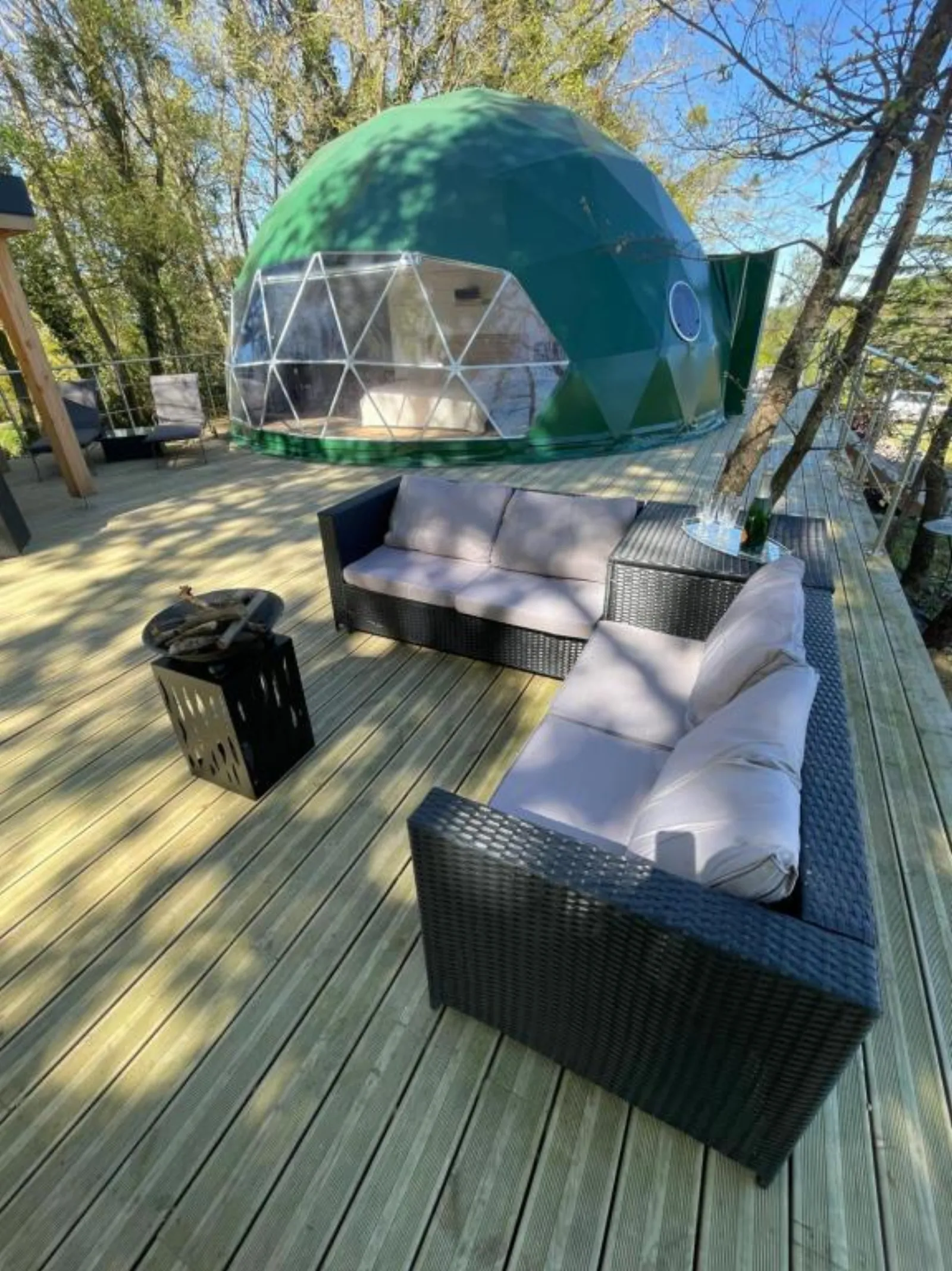Dôme du Haut Béarn - suite dôme de 55 m² avec sauna (Monein, Pyrénées-Atlantiques) - photo 10 sur 28