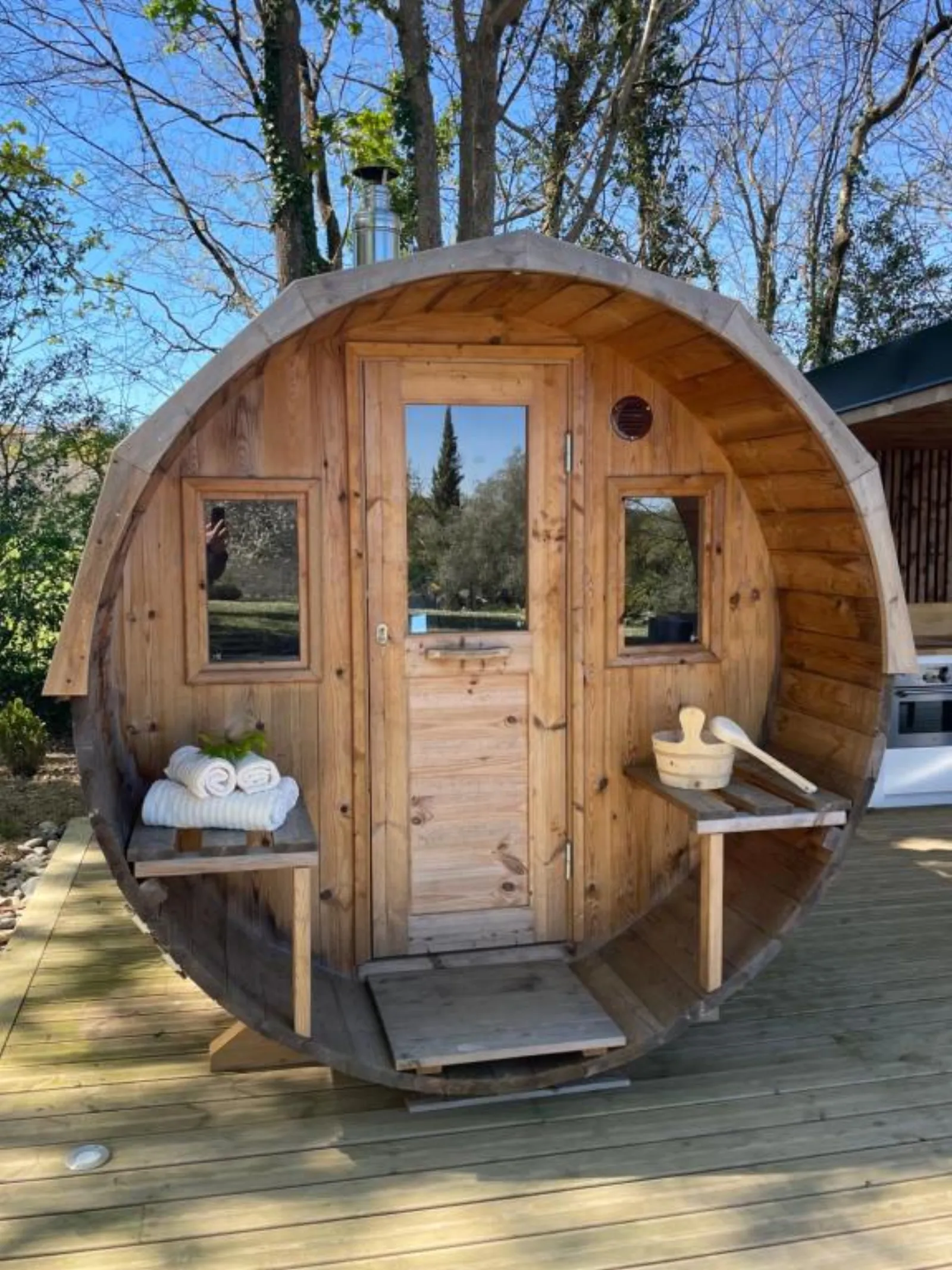 Dôme du Haut Béarn - suite dôme de 55 m² avec sauna (Monein, Pyrénées-Atlantiques) - photo 11 sur 28