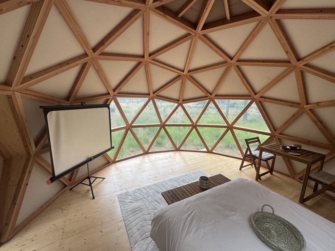 Intérieur dôme à Le Barp