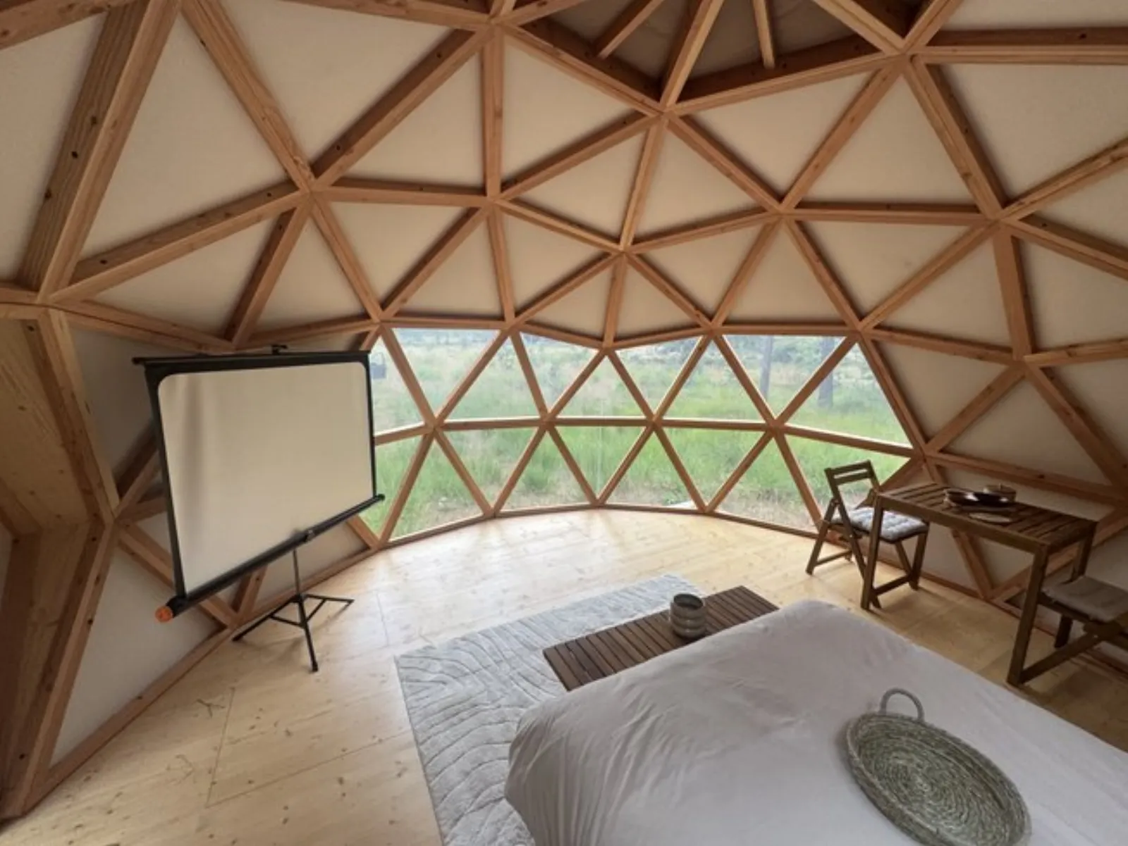 Intérieur dôme à Le Barp