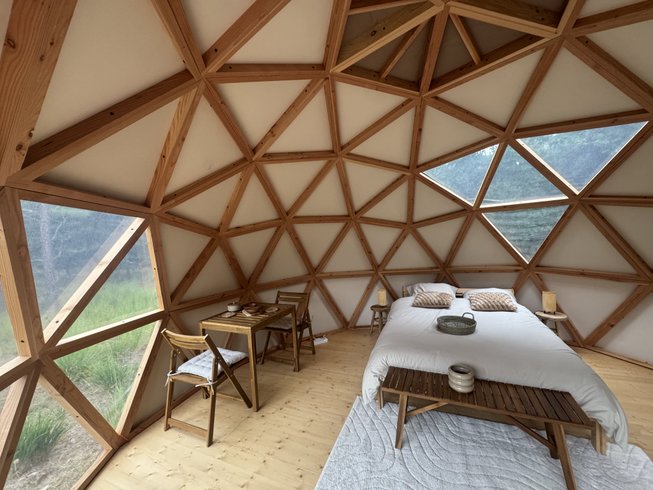 Dôme d'Amagui au cœur de la forêt Landaise : Dôme en Aquitaine (Nouvelle Aquitaine) – cadre naturel Gironde