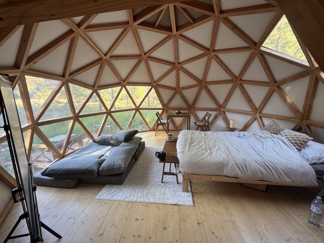 Dôme d'Amagui au cœur de la forêt Landaise : Dôme en Aquitaine (Nouvelle Aquitaine) – photo 7 sur 17