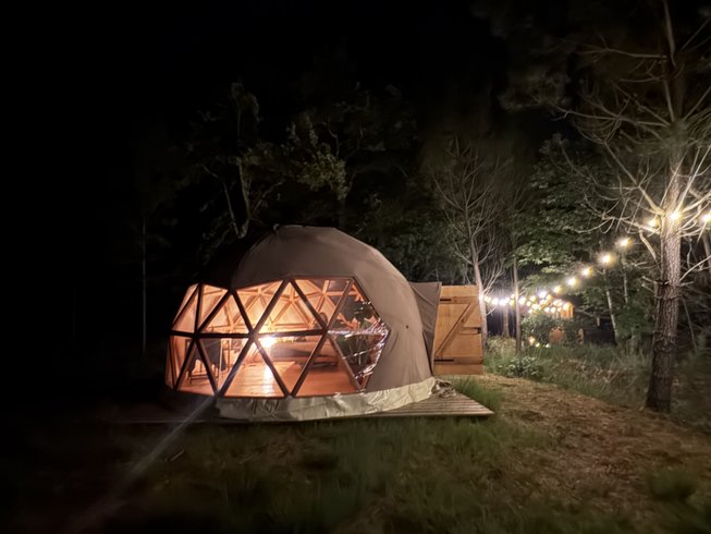 Dôme d'Amagui au cœur de la forêt Landaise : Dôme en Aquitaine (Nouvelle Aquitaine) – photo 9 sur 17