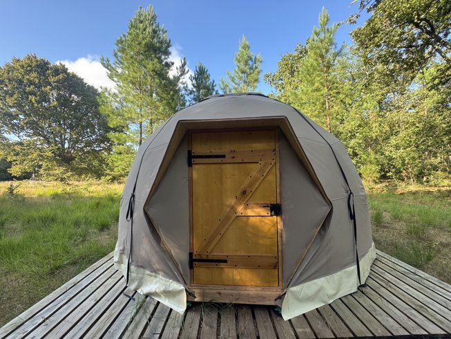Dôme d'Amagui au cœur de la forêt Landaise : Dôme en Aquitaine (Nouvelle Aquitaine) – photo 12 sur 17