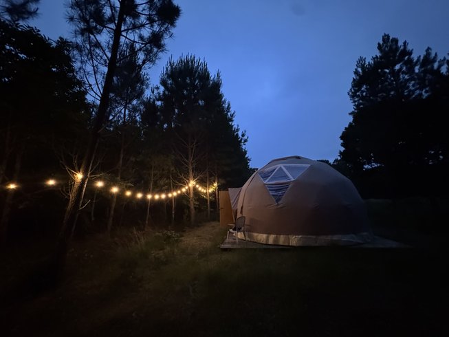 Dôme d'Amagui au cœur de la forêt Landaise : Dôme en Aquitaine (Nouvelle Aquitaine) – photo 15 sur 17