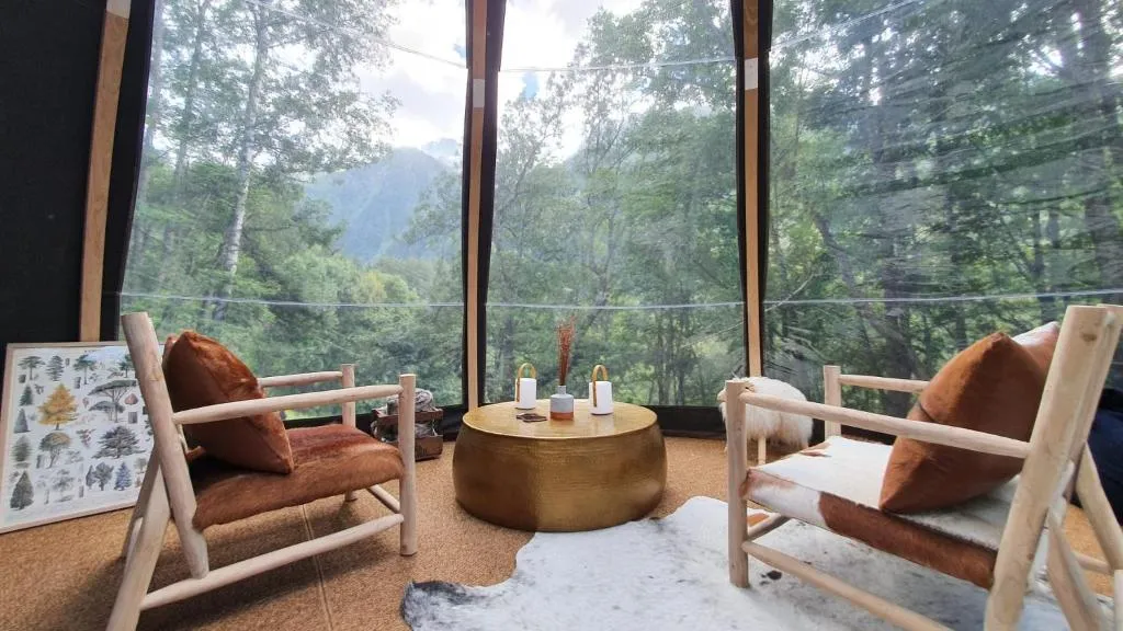 Chambre dôme sous les étoiles à Sainte-Foy-Tarentaise