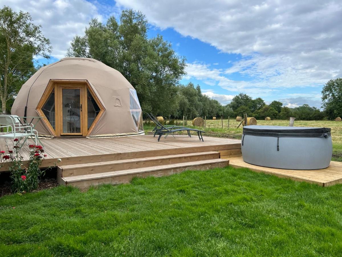 Dôme géodésique - Baie de Somme – vue extérieure