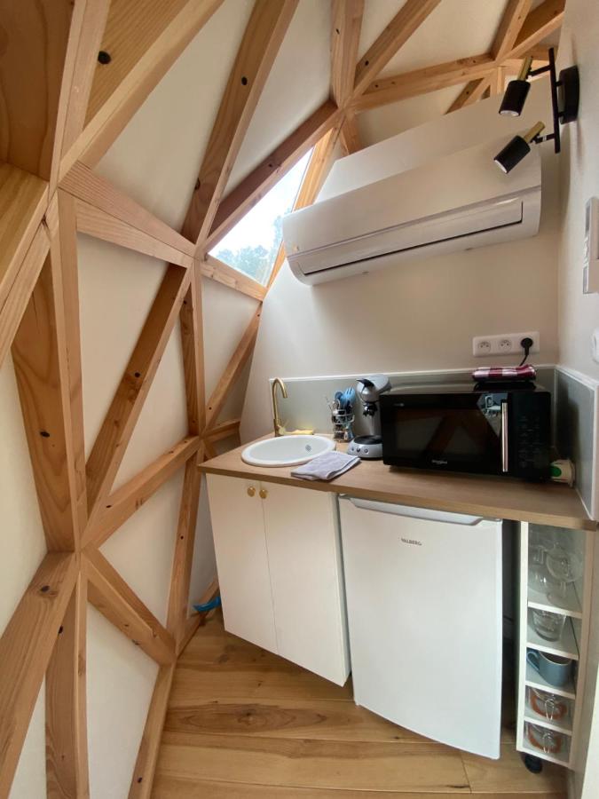 Chambre bulle sous les étoiles à Favières