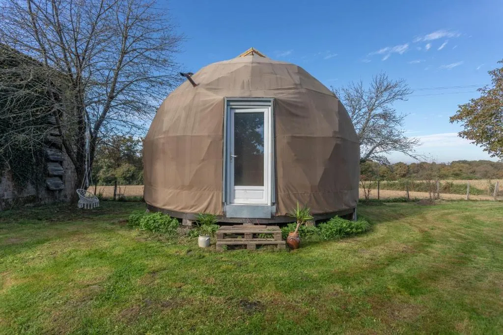 Dôme géodésique Insolite Confort - Dôme de 40 m² avec jardin près de Pau (Serres-Castet, Pyrénées-Atlantiques) - photo 20 sur 20