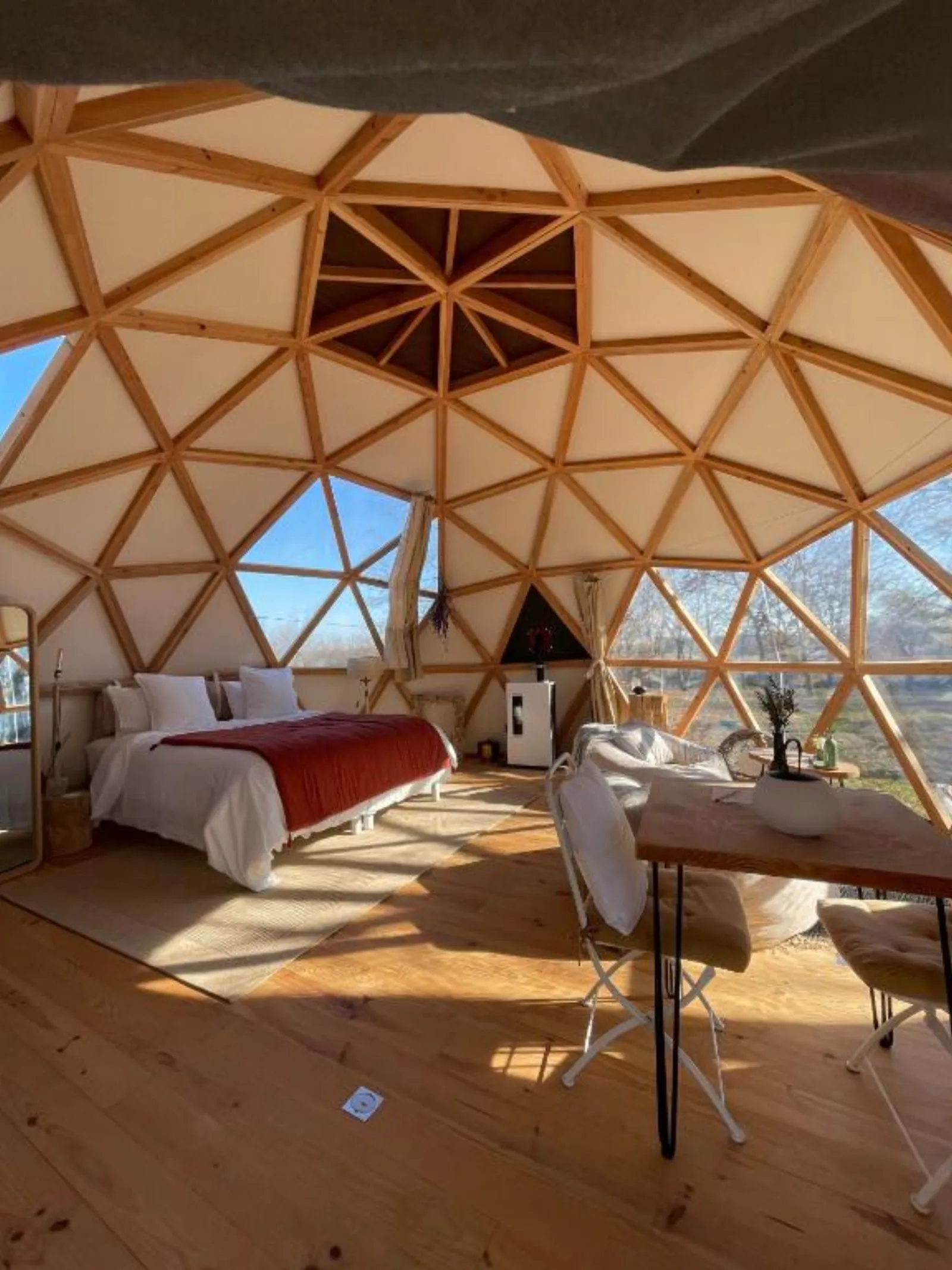 Chambre dôme sous les étoiles à Gondrin