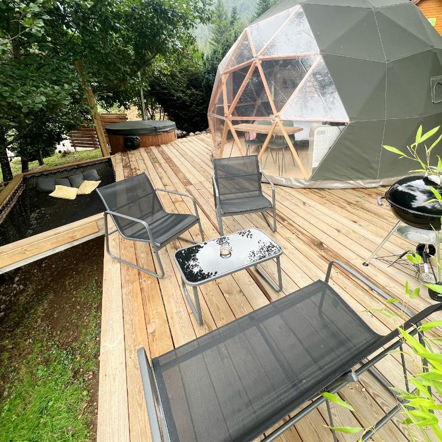 Chambre bulle sous les étoiles à Rupt-sur-Moselle