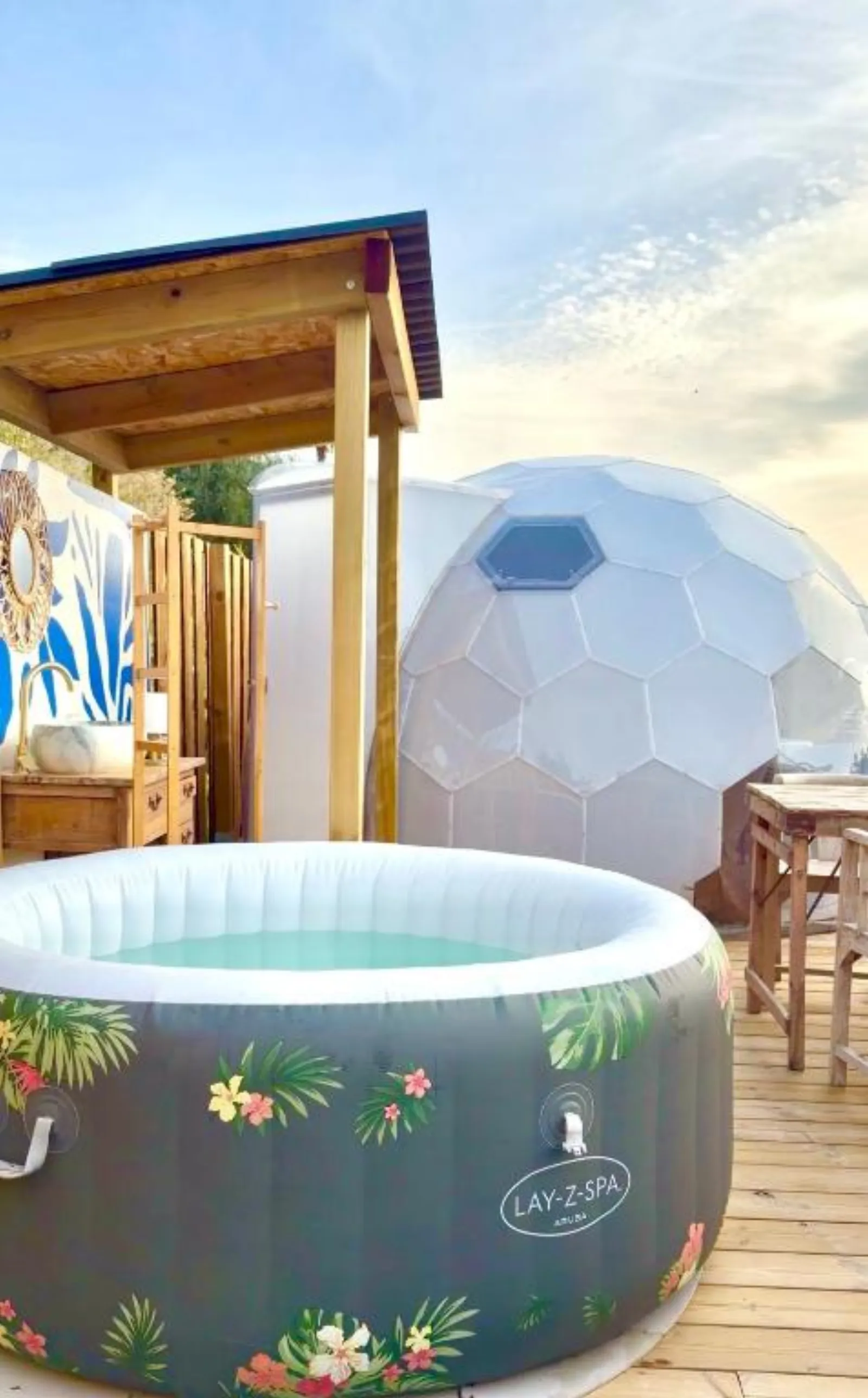 Dôme Nissaya - spa privé et vue sur les collines de Nice (Alpes-Maritimes) - photo 9 sur 20
