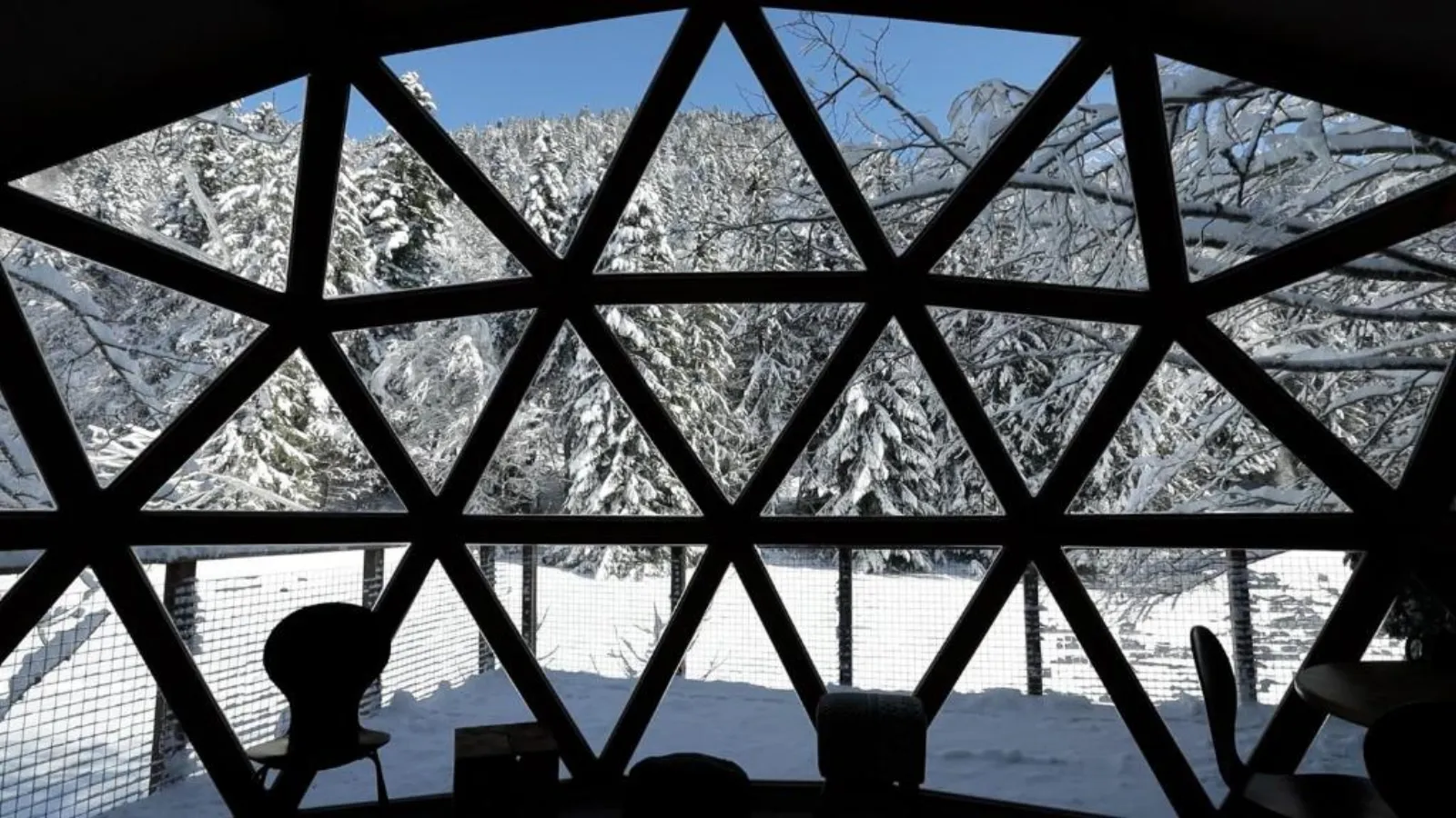 Dôme panoramique du Vercors - chalet dôme avec vue à Autrans (Isère) - photo 43 sur 45