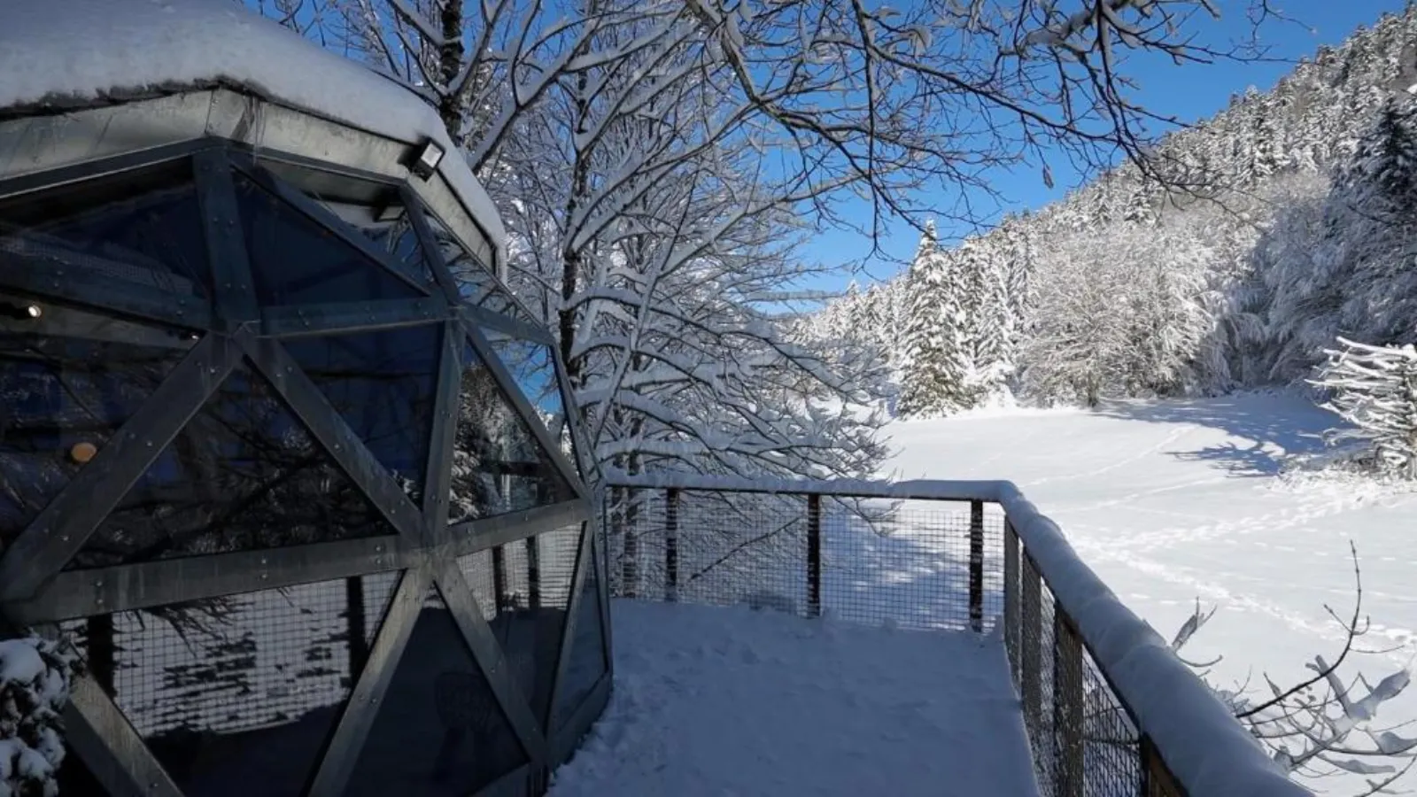 Dôme panoramique du Vercors - chalet dôme avec vue à Autrans (Isère) - photo 44 sur 45