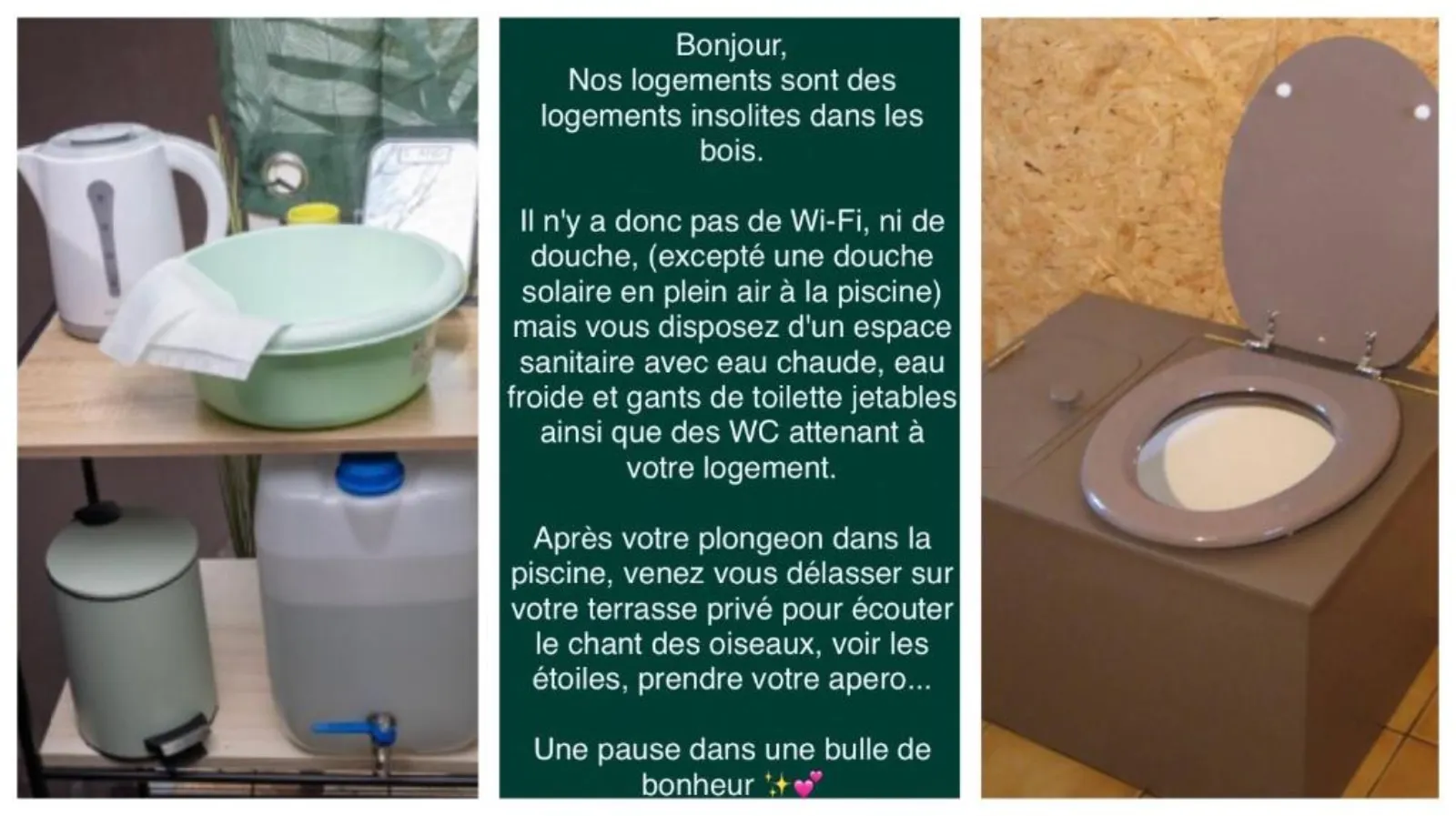 Dôme S'féérique - dôme avec accès piscine intérieure près de Quimper (Saint-Évarzec, Finistère) - cadre naturel Finistère