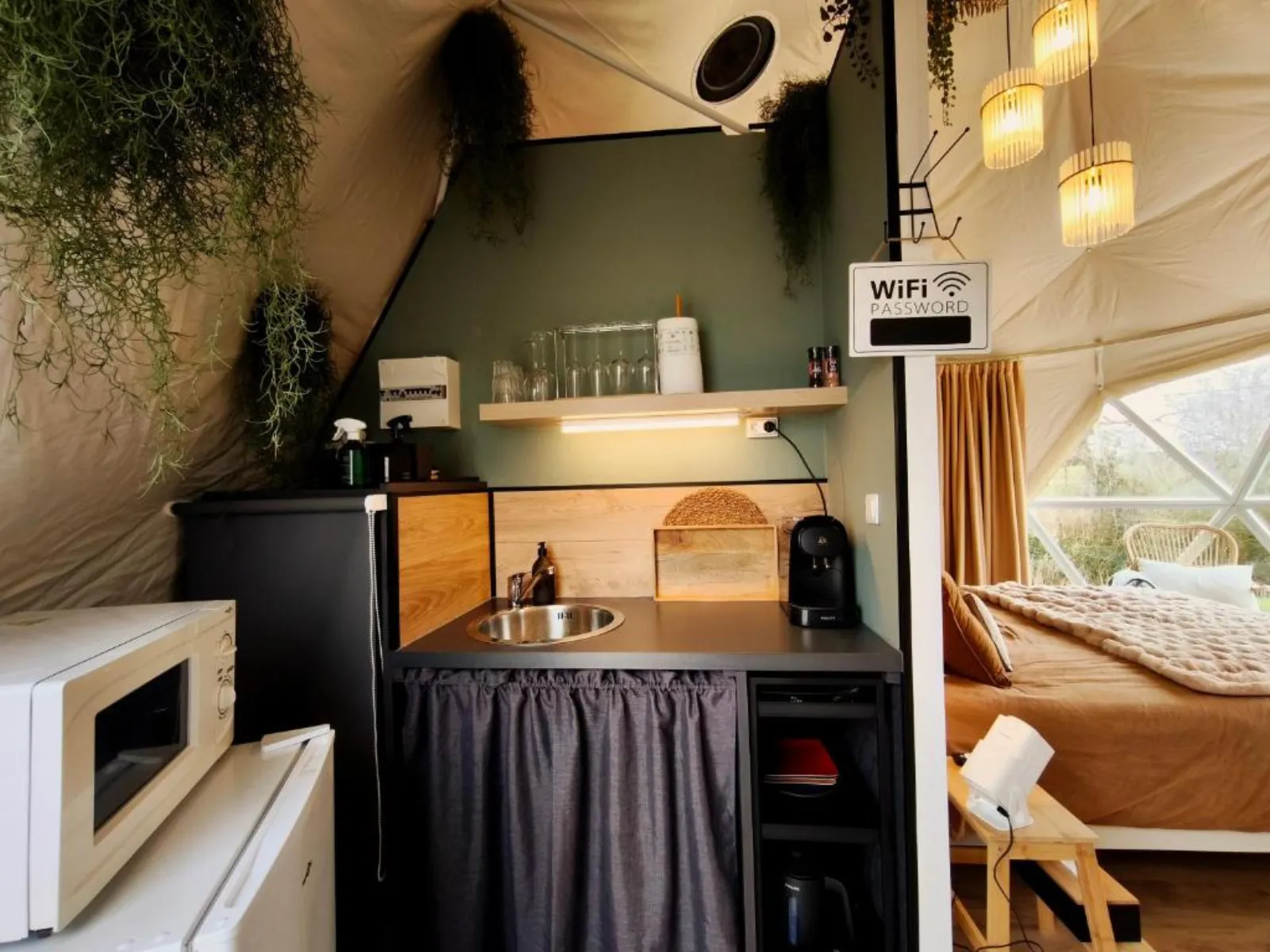 Dôme Saint-Eloi - dôme de 30 m² avec jacuzzi dans l'Avesnois (Floursies, Nord) - photo 16 sur 25