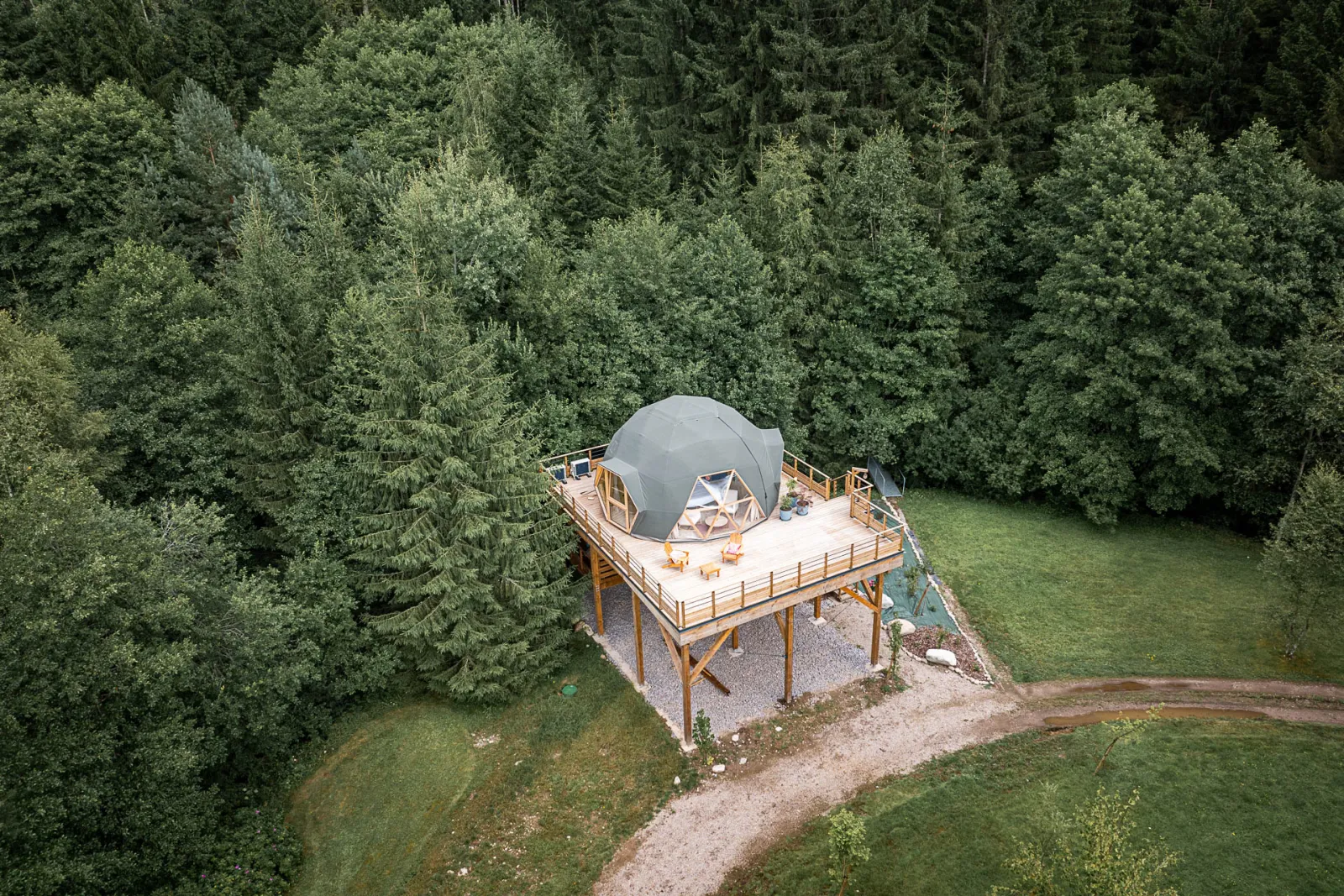 DÔME SWEET DÔME & Spa - vue extérieure